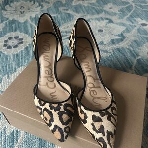 Sam Edelman Animal Print Heels